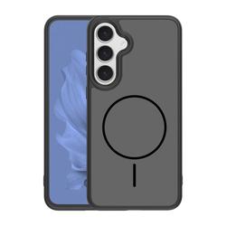 Frame Thin Mag -suojakuori Samsung Galaxy S25 FE:lle, musta