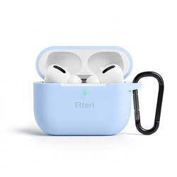 Etteri-silikonikotelo AirPods Pro 3:lle vaaleansininen
