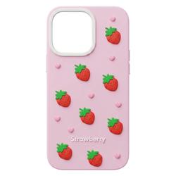 Strawberry case for iPhone 11 pink