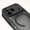Mag Matt musta kamerasuojalla kuori iPhone 17 Pro Max / 18 Pro Max 6,9'' -mallille