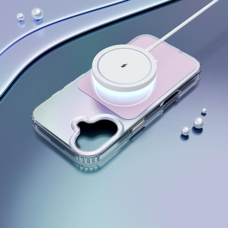 Etteri Hidden Pearl case for iPhone 17 Pro Max 6,9" pink