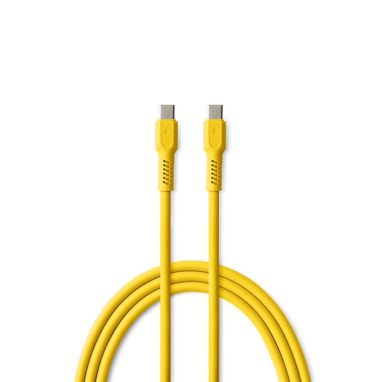 COLORUM kaapeli USB-C - USB-C 1,8m 3A CK60-CC-05 xKeltainen