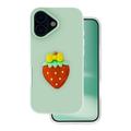 Fruit 2in1 case for iPhone 16 6,1" green