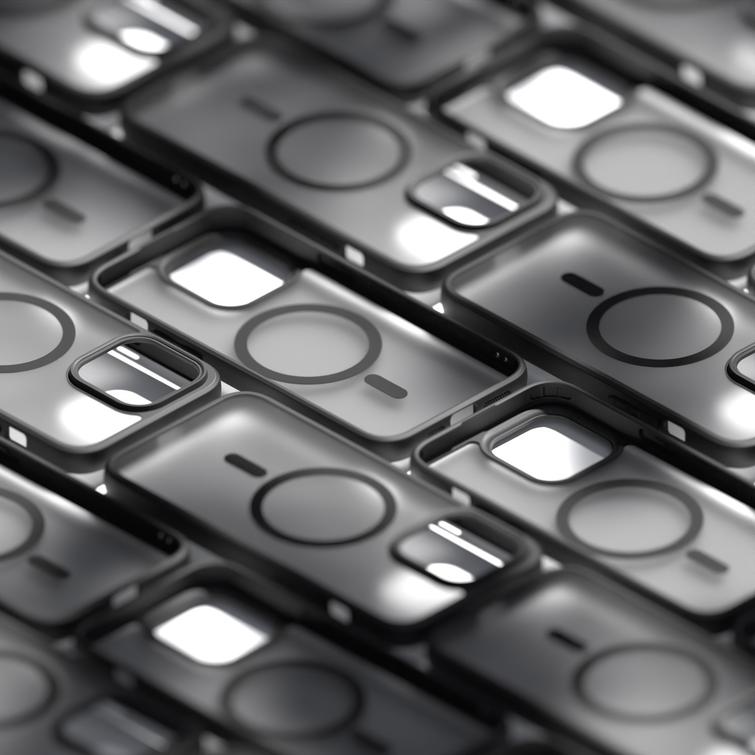 Etteri Matt Mag kotelo iPhone 13:lle 6,1" musta