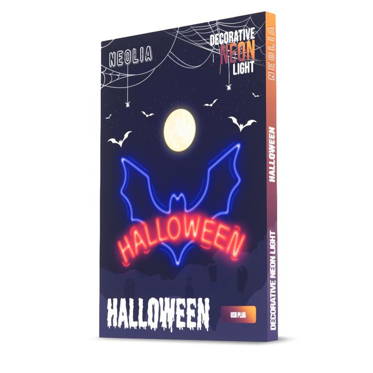 Neon PLEXI LED HALLOWEEN sinipunainen NNE17 Neolia