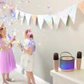Maxlife Bluetooth-karaoke-kaiutin MXKS-200 valkoinen