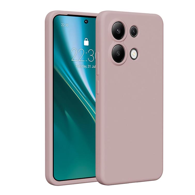 Etteri-silikonikotelo Xiaomi Redmi Note 13 4G -mallille, vaaleanpunainen