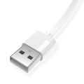 CABLE T-PHOX NETS TYPE-C WHITE 3A ; PVC ; 1,2M