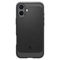 Spigen Rugged Armor Mag Magsafe -suojakuori iPhone 16 6,1":lle mattamusta