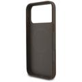 Guess 4G Ring Classic Logo MagSafe case for iPhone 17 Pro Max brown