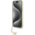 Guess iPhone 15 Pro Max 6,7" suojakuori GUHCP15XGF4GGR harmaa HC PU 4G Charm