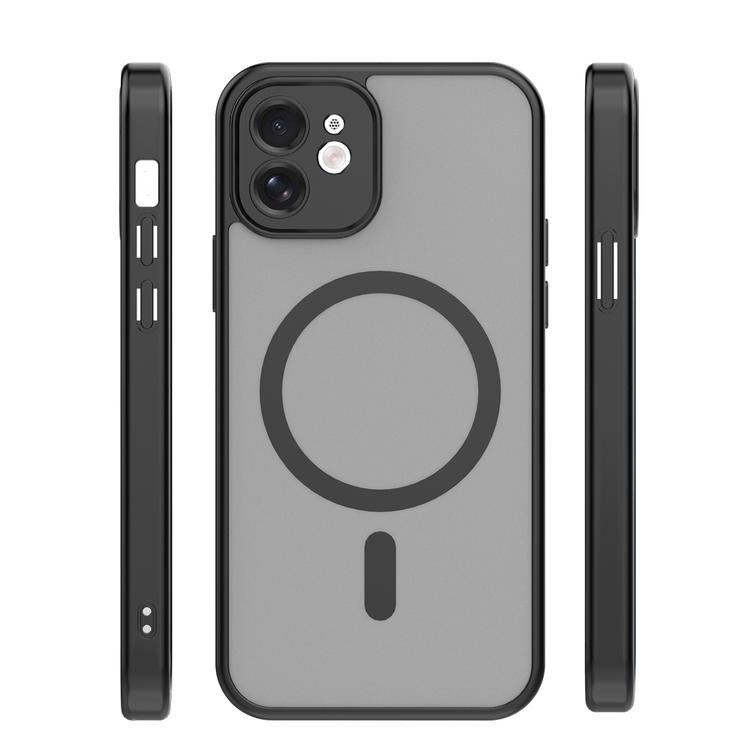 Mag Matt case for iPhone 12 6,1" black camera protection