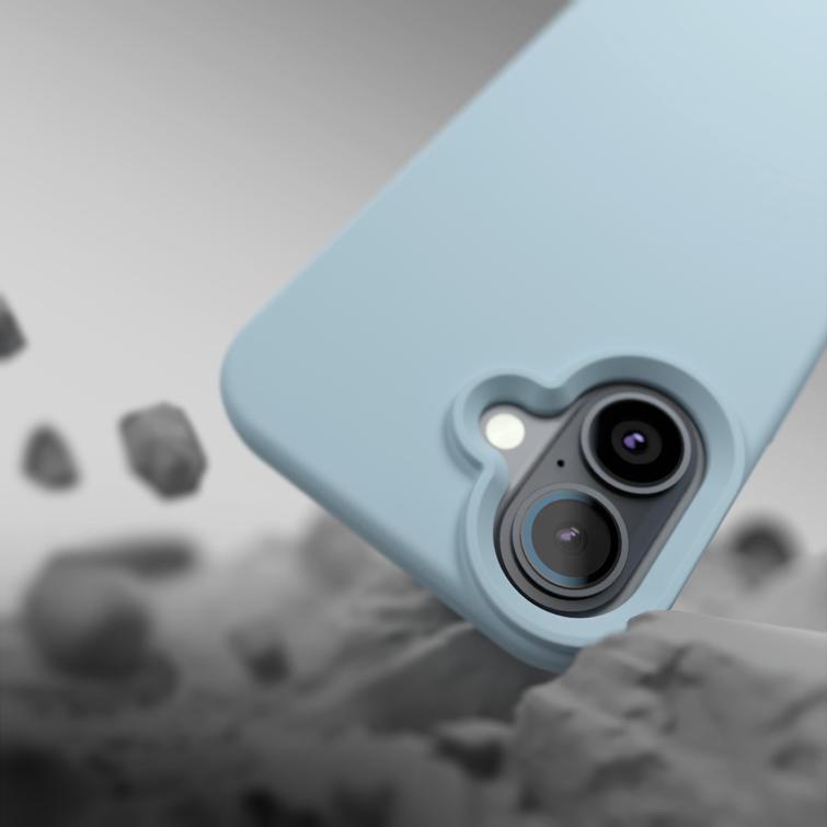 Etteri Silicone Mag kotelo iPhone 17:lle vaaleansininen