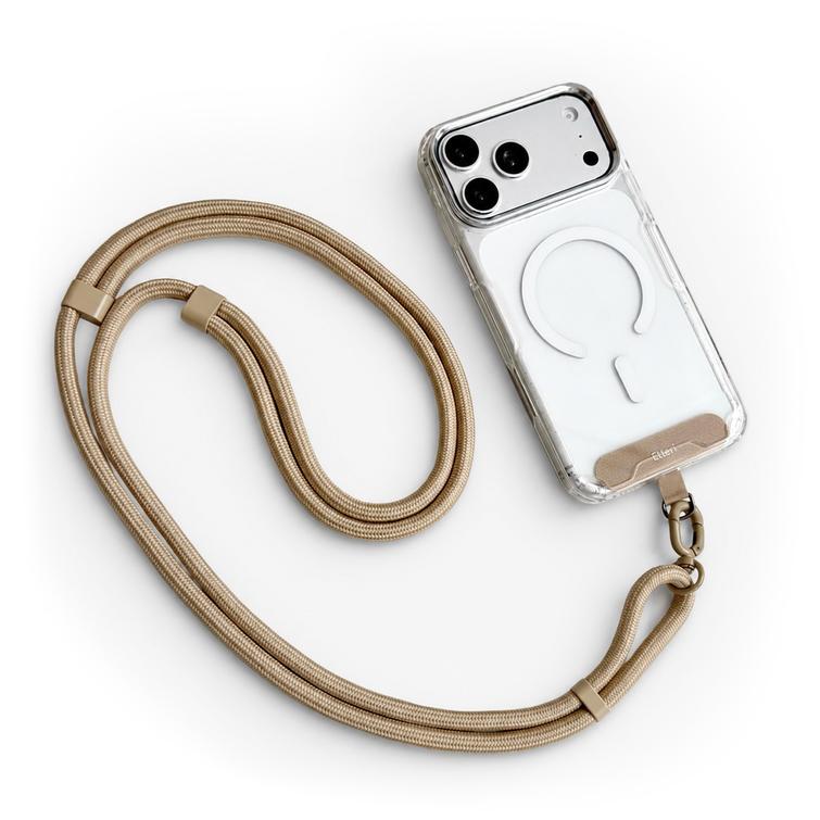 Etteri yleisk&auml;ytt&ouml;inen kaulapanta puhelimille, beige