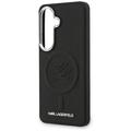 Karl Lagerfeld case Embossed Ring Initials MagSafe for Samsung Galaxy S26 black
