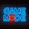 Forever Light Neon PLEXI LED GAME MODE blue red FPNE38