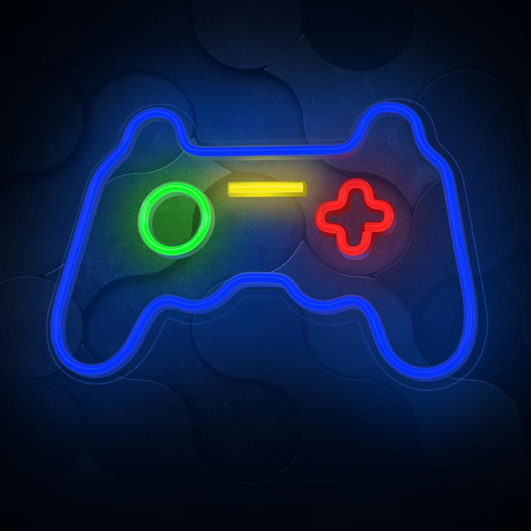 Neon PLEXI LED -peliohjain, monivärinen, FPNE03X Forever Light