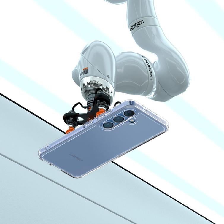 Spigen Ultra Hybrid -suojakuori Samsung Galaxy S25:lle, Crystal Clear