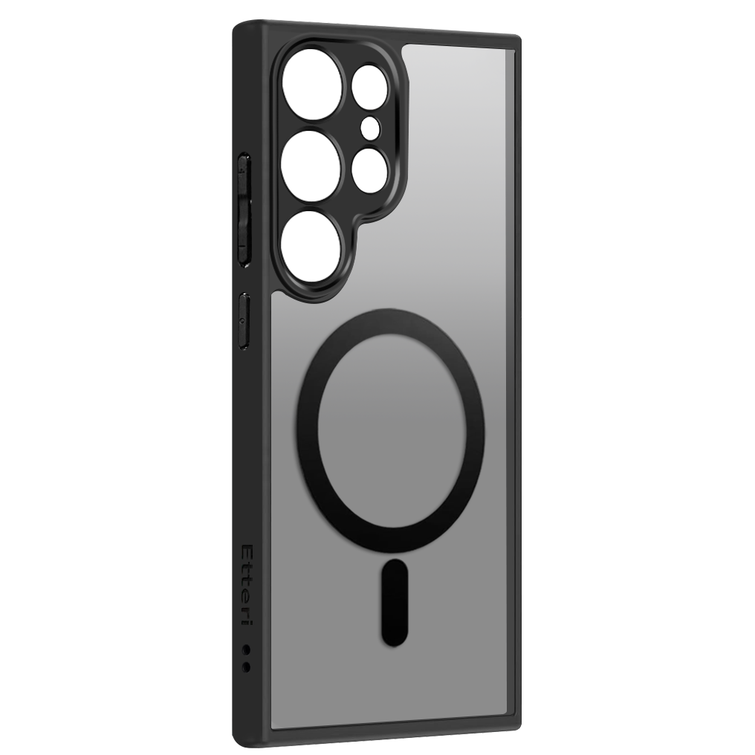 Etteri Matt Mag kotelo Samsung Galaxy S25 Ultra mustalle