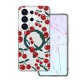 Cherry Mag case for Samsung Galaxy S26 Ultra transparent