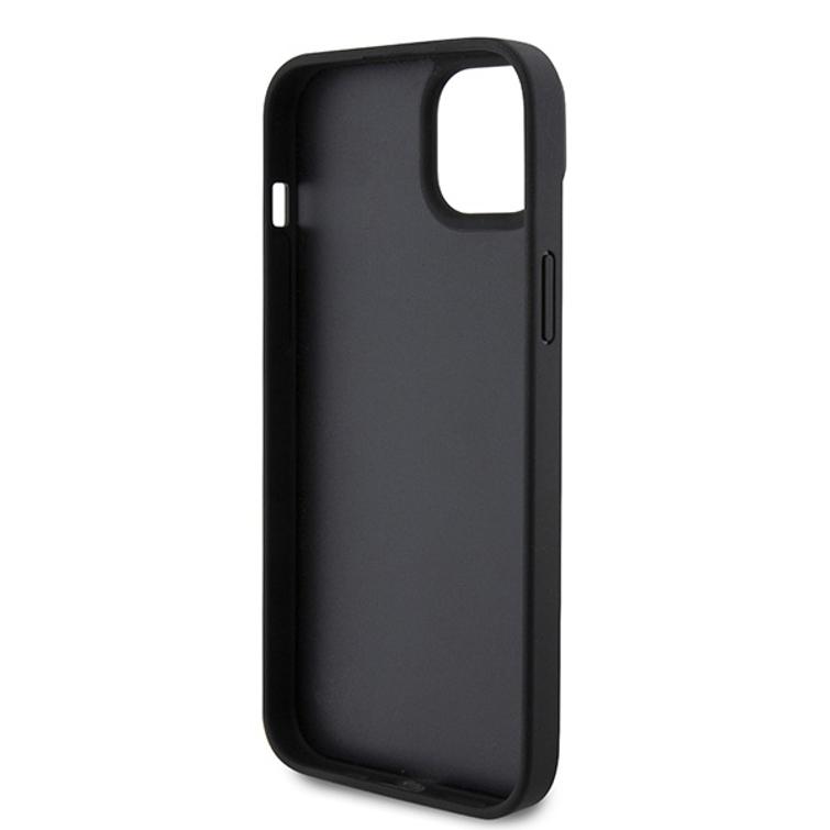 Guess case for iPhone 15 Plus 6,7" GUHCP15MP4TDSCPK black hardcase Crossbody 4G Metal Logo