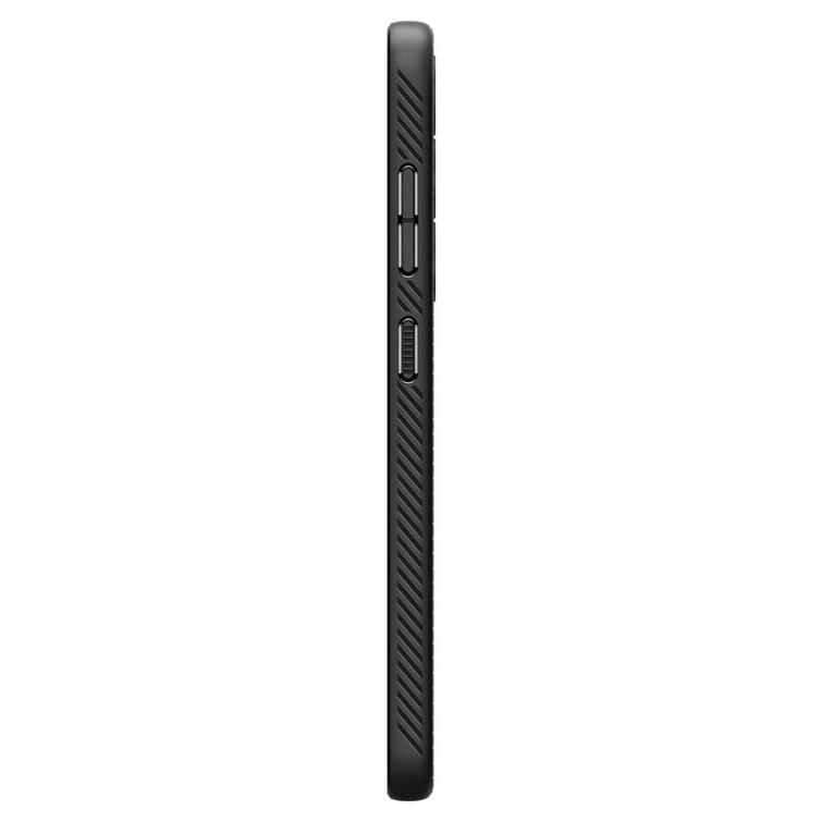 Spigen Liquid Air -suojakuori Samsung Galaxy S24:lle mattamusta
