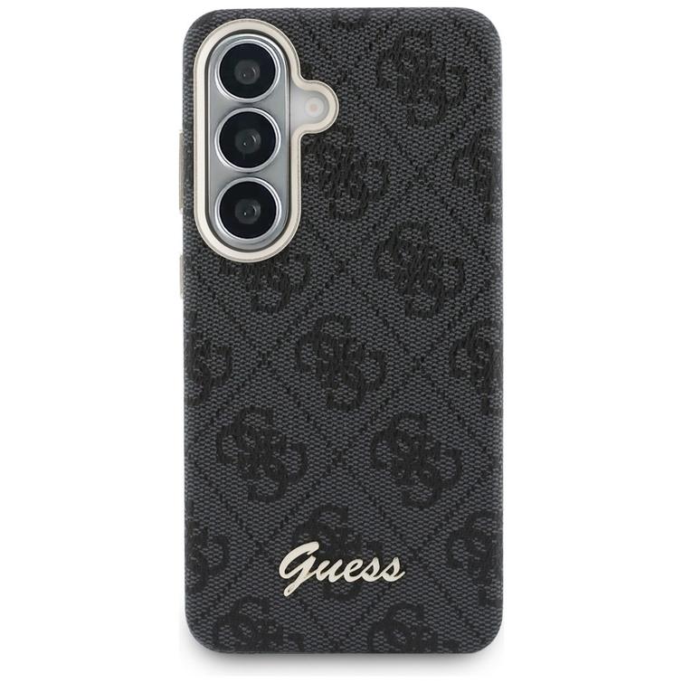Guess case 4G Script MagSafe for Samsung Galaxy S26 black