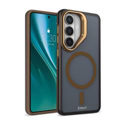 Etteri Morning Fog case for Samsung Galaxy S26 brown
