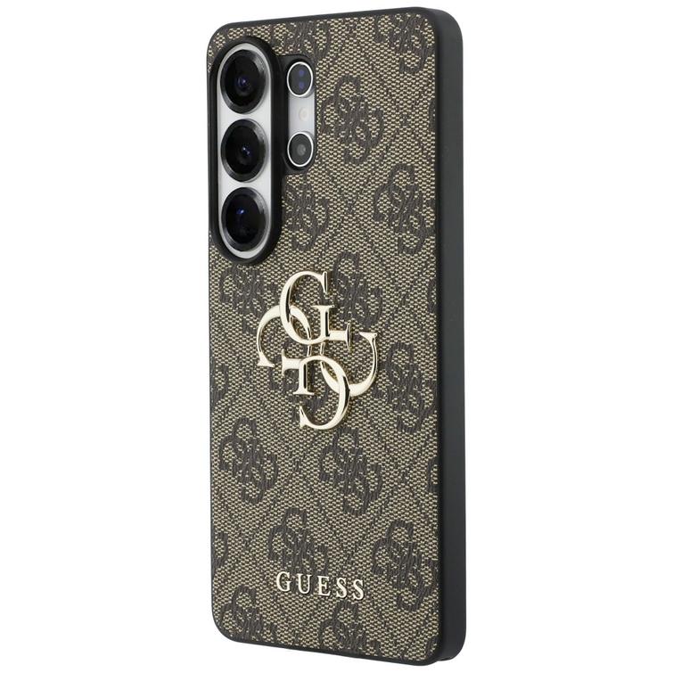 Guess case 4G Big Metal Logo for Samsung Galaxy S26 Ultra brown