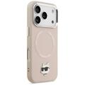 Karl Lagerfeld case for iPhone 17 Pro Max 6,9" Choupette Pin MagSafe pink