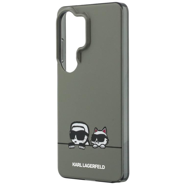 Karl Lagerfeld case IML Peekaboo Karl&Choupette MagSafe for Samsung Galaxy S26 Ultra black