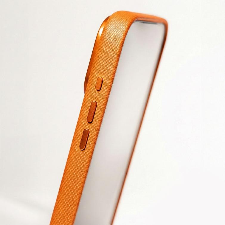 Etteri Elegant Mag kotelo iPhone 17 Prolle 6,3" oranssi
