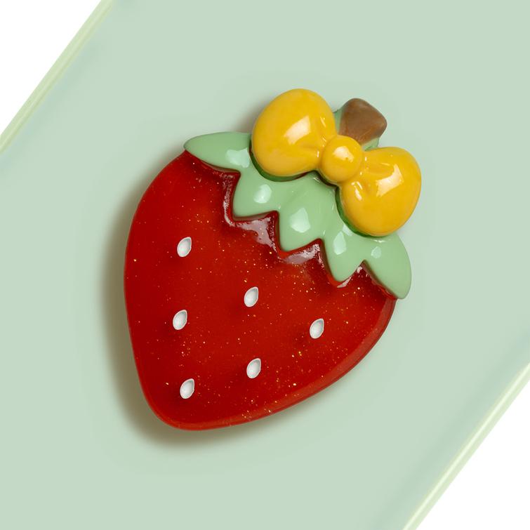 Fruit 2in1 case for iPhone 16 6,1" green