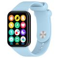 SILICONE STRAP MI BAND 8 PRO /M8 PRO (4). LIGHT BLUE