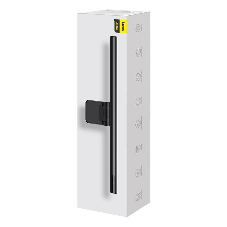 Baseus i-wok -sarjan USB-ep&auml;symmetrinen valonl&auml;hde, riippuvalaisin n&auml;yt&ouml;lle (nuoriso), musta
