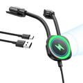 Baseus PrimeTrip C03sPro Magnetic Wireless Car Charger Mount Stick-On Type Black