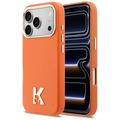 Karl Lagerfeld case for iPhone 17 Pro 6,3" HC MAGSAFE PU FW W/ KHEAD LOGO ORANGE