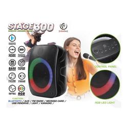 Rebeltec Bluetooth-kaiutin STAGE 300 musta