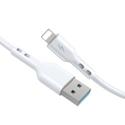 BWOO USB-kaapeli - Lightning 2m 3A valkoinen