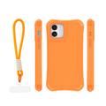 Safepop case with strap for iPhone 12 / 12 Pro 6,1" orange