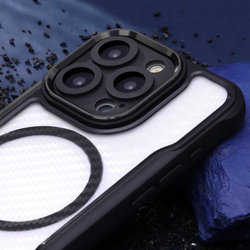 Defender Carbon Mag -suojakuori Samsung Galaxy S26 Plus -puhelimelle, musta