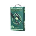 CAR CHARGER REMAX RUICHY SERIES 45 RCC356 + LIGHTNING/USB-C CABLE BLACK