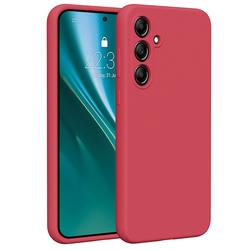 Etteri-silikonikotelo Samsung Galaxy A55 5G:lle, vadelma