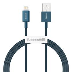 Baseus Superior USB - Lightning -kaapeli 1,0 m 2,4A sininen