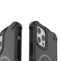 Defender 2in1 Mag -suojakuori iPhone 12 6,1":lle, musta