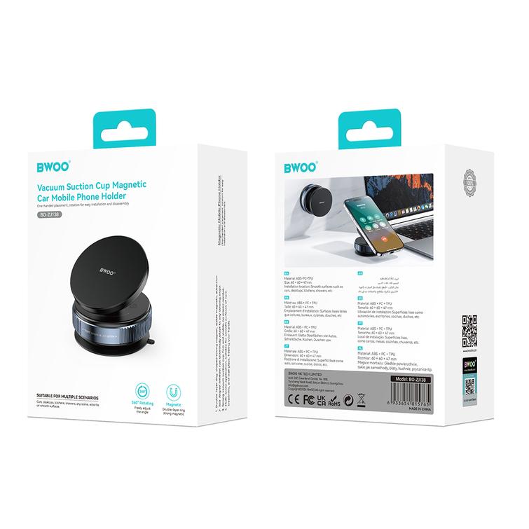 BWOO-magneettinen tyhji&ouml;adsorptioautoteline ZJ138