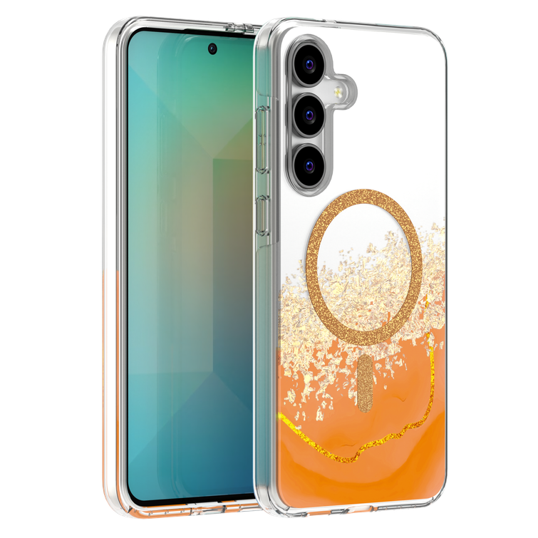 Epoxy Mag case for Samsung Galaxy S25 FE orange