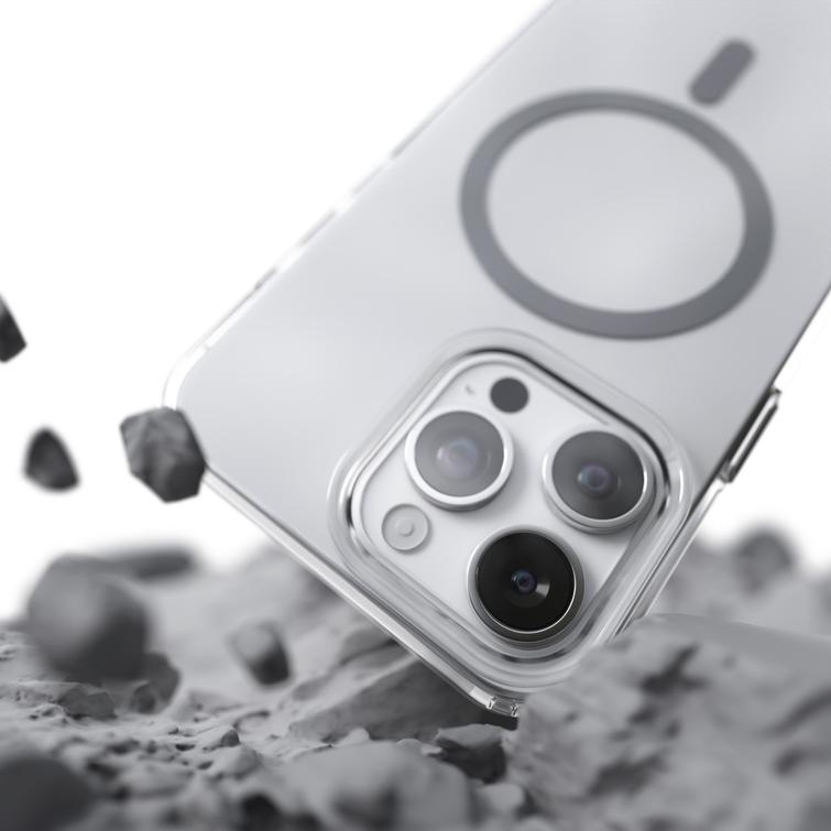 Etteri Color Mag kotelo iPhone 15 Prolle 6,1" harmaa