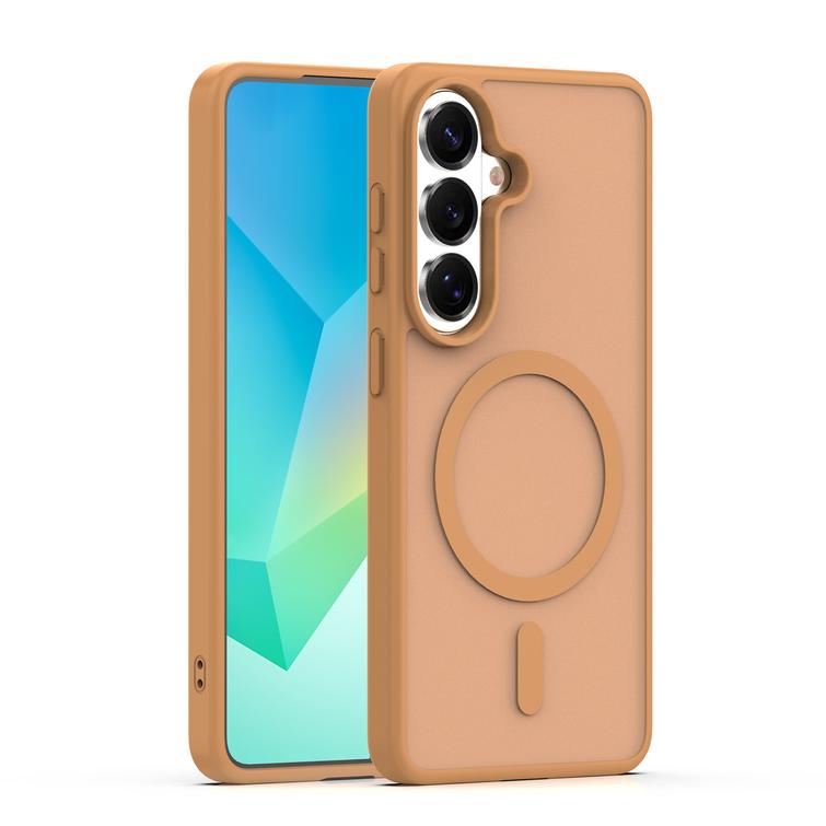 Mag Matt case for Samsung Galaxy S26 Plus brown big hole