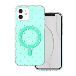 Bubble Dots Mag kuori iPhone 11 vihreä